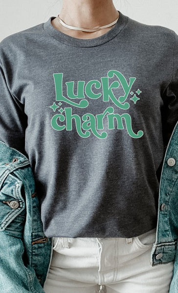 Lucky Charm St Patricks Graphic Tee