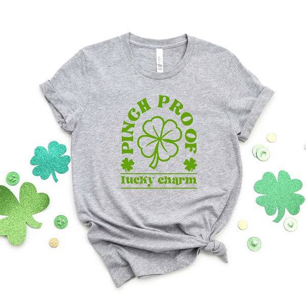 Pinch Proof Lucky Charm Short Sleeve Graphic Tee