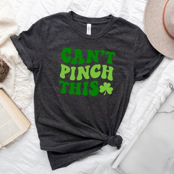 Can't Pinch This Shamrock Short Sleeve Graphic Tee