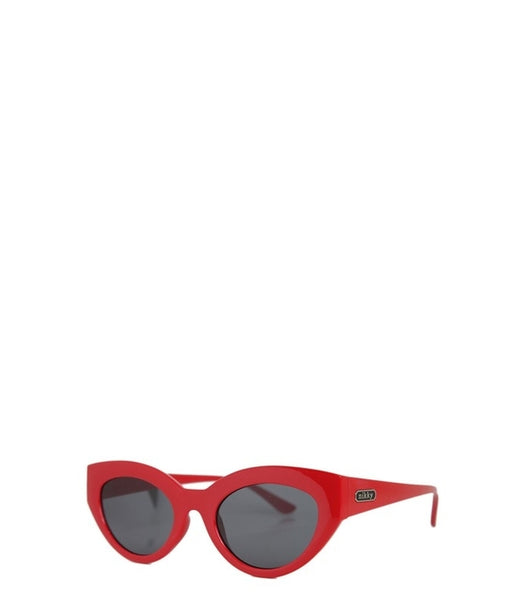 Nikky Aliaina Red Cat-Eye Sunglasses (Nicole Lee)